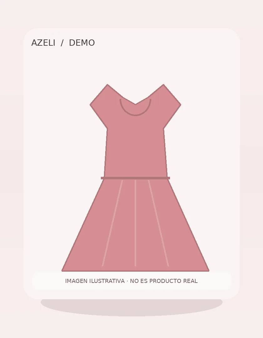 [DEMO] Vestido floral primavera — vista adicional ilustrativa