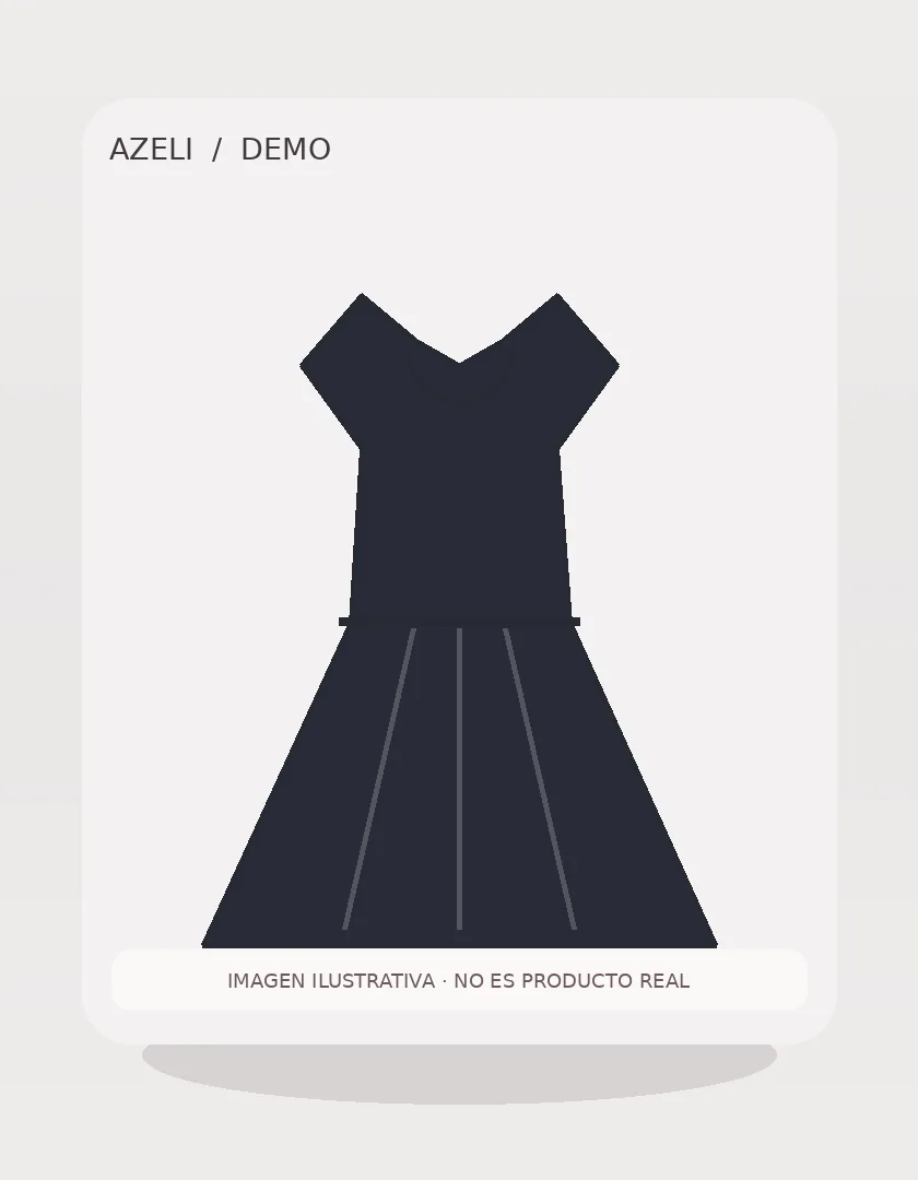 [DEMO] Vestido negro elegante