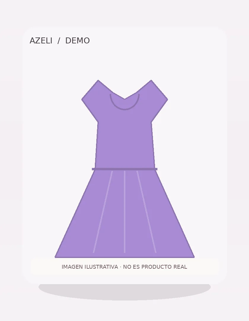 [DEMO] Vestido corto lila