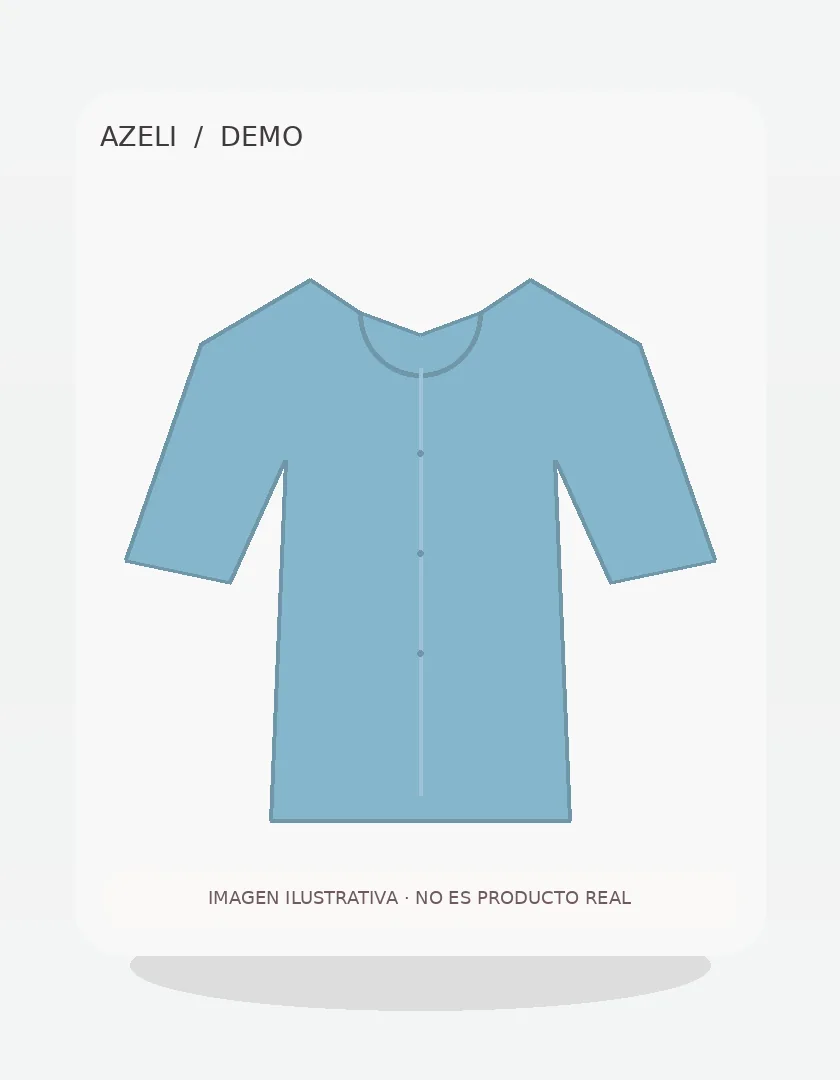 [DEMO] Camisa oversize celeste