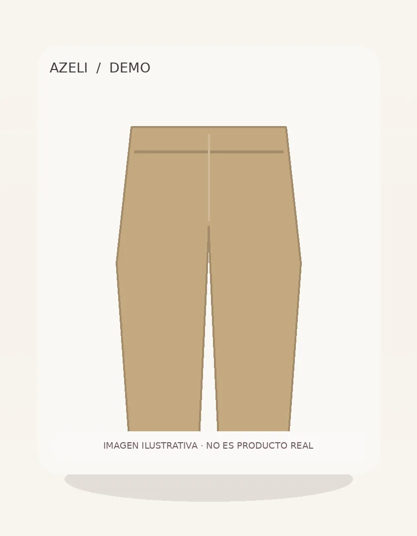 [DEMO] Pantalón sastre beige