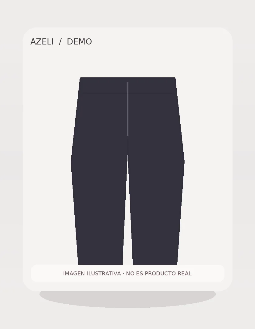 [DEMO] Pantalón palazzo negro