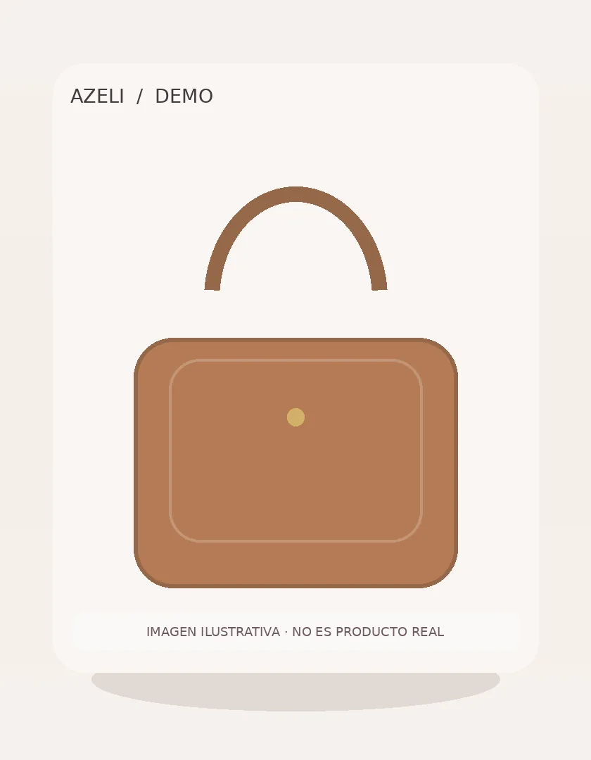 [DEMO] Bolso de hombro camel