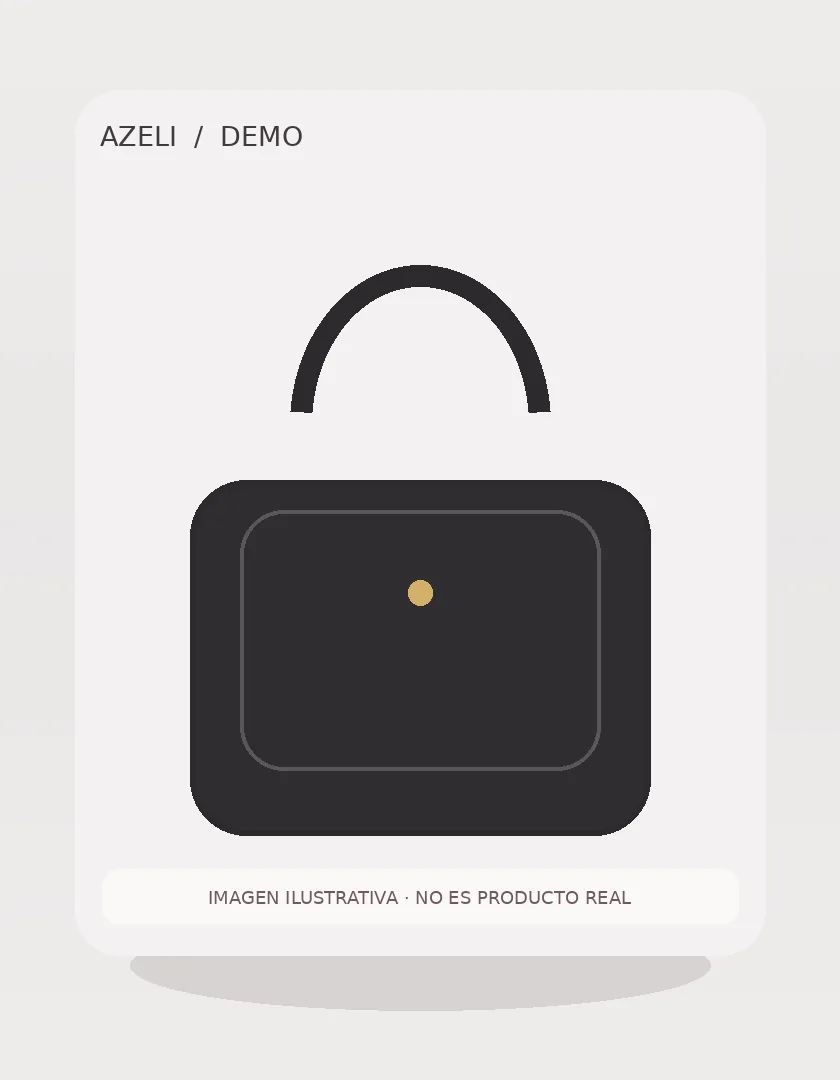 [DEMO] Cartera mini negra