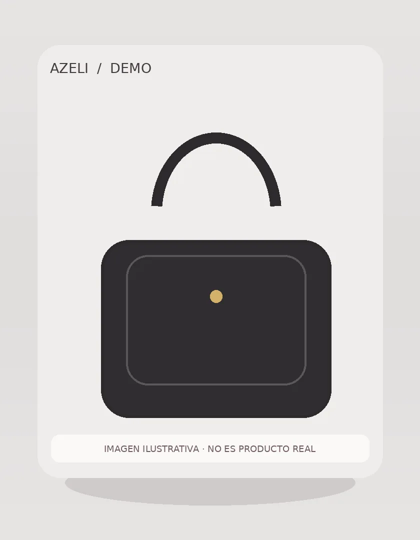 [DEMO] Cartera mini negra — vista adicional ilustrativa