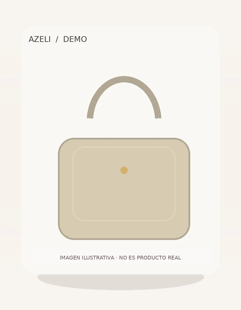 [DEMO] Tote bag crema — vista adicional ilustrativa