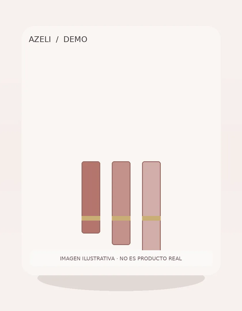 [DEMO] Kit labiales tonos nude